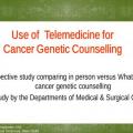 INSTITUTE DAY 2021 -  16 A. Poster: Medical oncology Use of  Telemedicine for