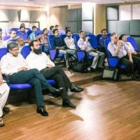Prof R. Malhotra, expressing thoughts and clarifying doubts to audiences at AIIMS, NewDelhi and AIIM